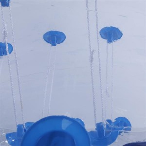 1.5M PVC Inflatable Bumper Bubble Ball Blue Dot
